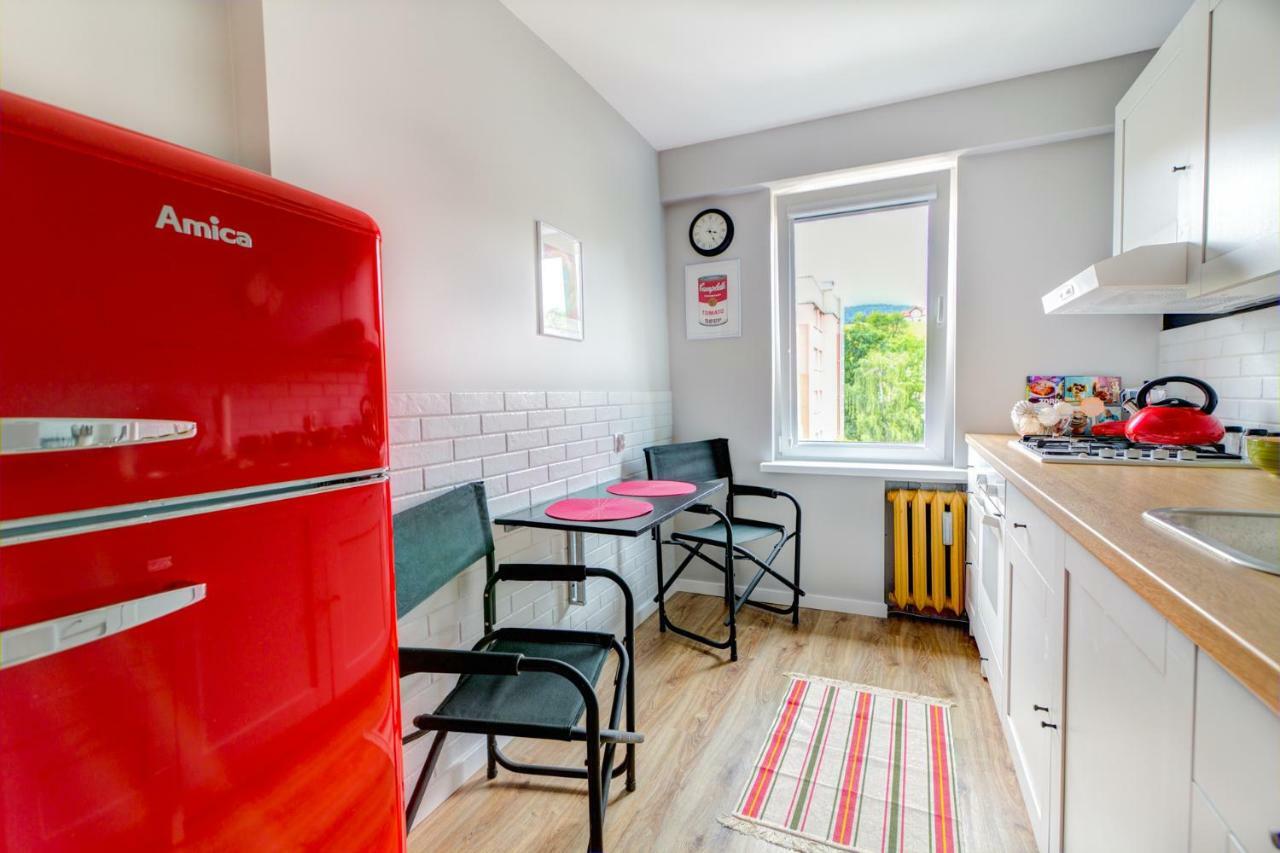 Apartament Halinka Salon, Sypialnia, Kuchnia, Balkon Powierzchnia 50M クリニツァ・ズドルイ エクステリア 写真
